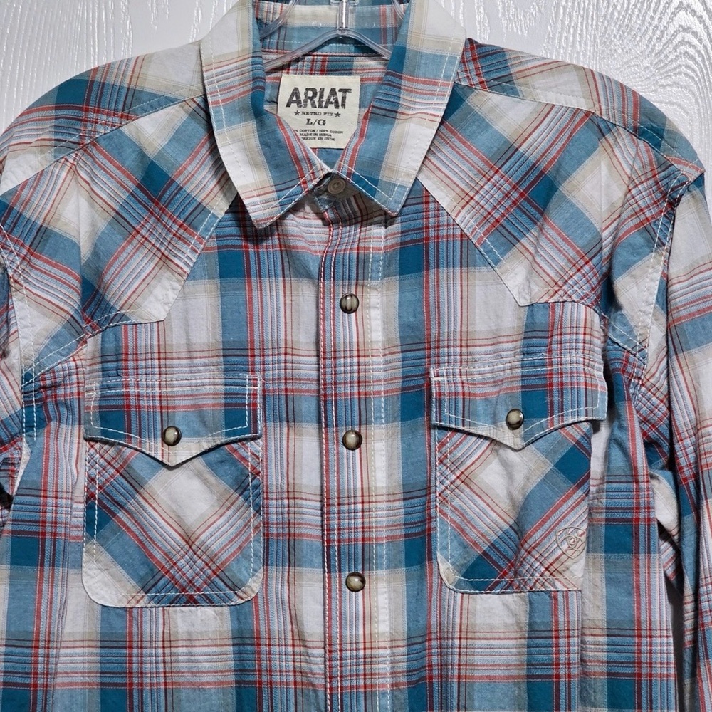 Ariat Multicolor Plaid Snap Shirt